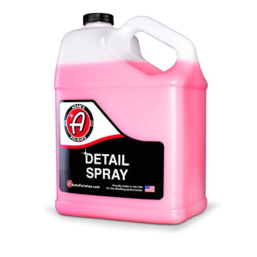 Adam's Polishes Detail Spray - Quick Waterless Detailer Spray For Car Detailing | Polisher Clay Bar & Car Wax Boosting Tech | Add Shine Gloss Depth Paint | Car Wash Kit & Dust Remover (Gallon)