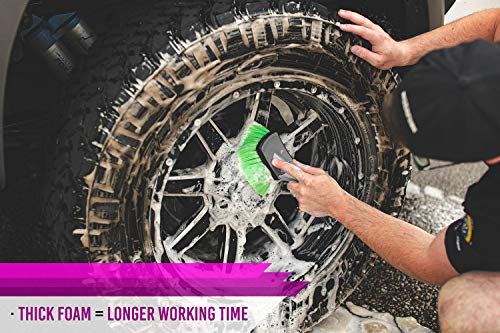 P & S PROFESSIONAL DETAIL PRODUCTS - Brake Buster Wheel and Tire Cleaner - Non-Acid Formula Safe For All Wheel Types, Removes Brake Dust, Oil, Dirt, Light Corrosion (1 Pint)