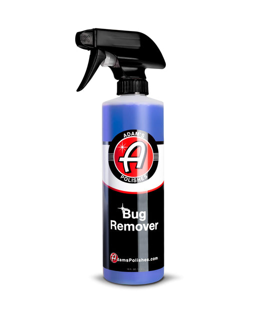 Adam's Polishes Car Bug Remover (16oz) - Powerful Car Bug Remover For Car Detailing | All Purpose Spray Removes Bug & Tar From Plastic, Rubber, Metal, Chrome, Glass, RV, Boat, Motorcycle